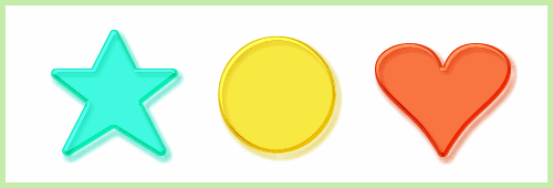 クリアプラスチック文字
