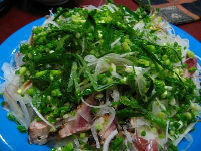 鰹のたたき