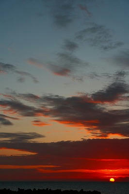 きらら多岐の夕日
