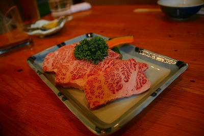 但馬牛はまださんの特上カルビ
