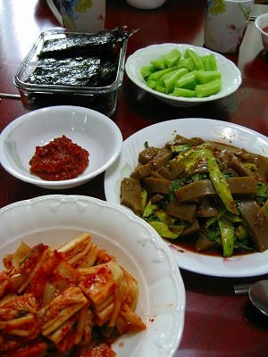 韓国の朝ごはん