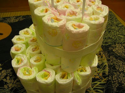 オムツケーキ