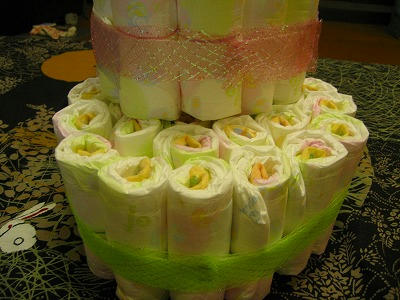オムツケーキ