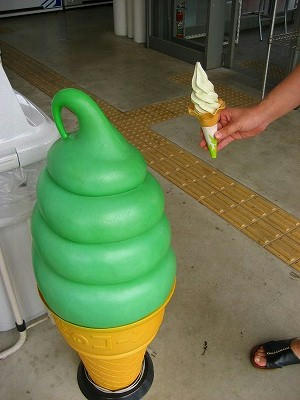 道の駅「石神の丘」春キャベツソフト