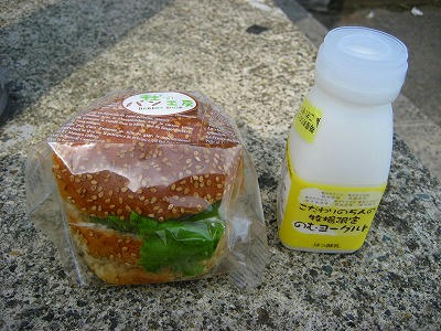 どっかのPA食べた牛タンバーガー