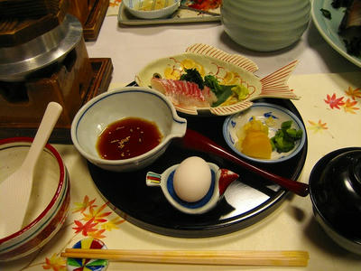 あわら温泉　八木　夕ご飯