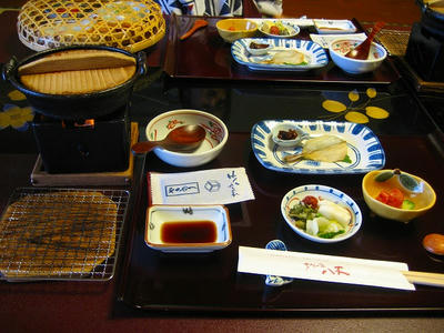 あわら温泉　八木　朝ご飯