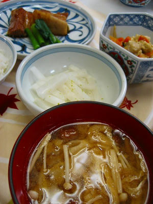 おそうざいの会１０月