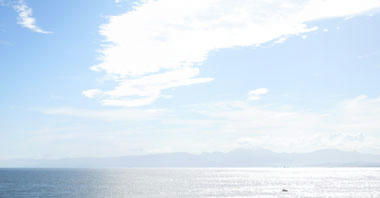 江ノ島の海岸ー