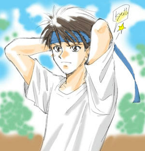 体育祭のつもりの落書き。