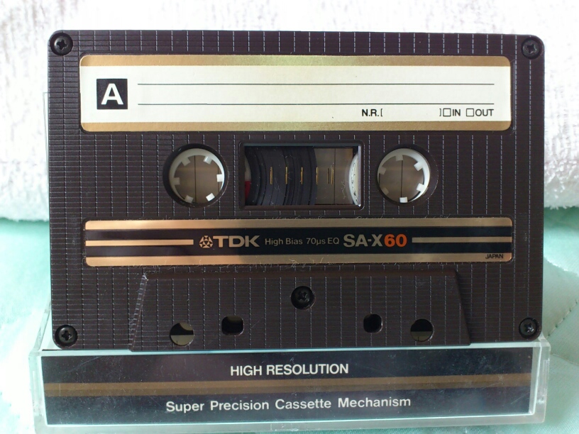[91]カセットテープTDK SA80ハイポジ×3,MA-Xメタル1本,合計4本