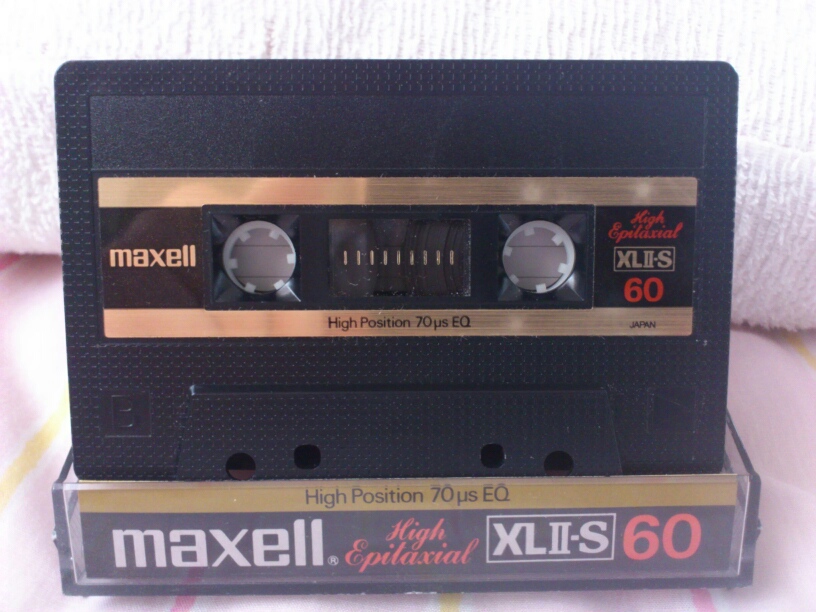 MAXELL XL II-S 60 VS. I TYPE II BLANK CASSETTE TAPE (1) (SEALED)