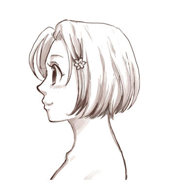 こぶし横顔