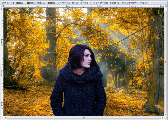 初心者でもできる Gimpで写真を合成する方法 Awesome的な