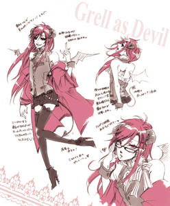 Grell as Devil