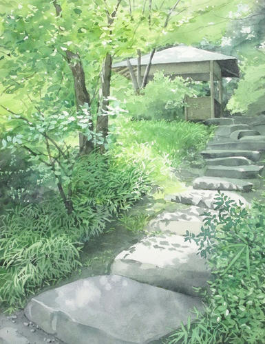 一枚の絵 入賞作品 やっぱり 水彩画