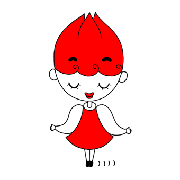 Cartoon character - 「Dancing girl」　