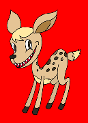 Cartoon art - 「Ferocious fawn」