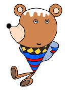 Cartoon character - 「Ice cream bear」　