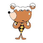 Cartoon character - 「Ice cream bear」　
