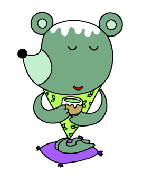 Cartoon character - 「Ice cream bear.2」　