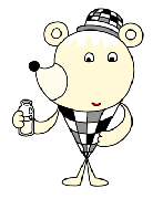 Cartoon character - 「Ice cream bear.2」　