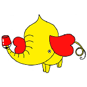 Cartoon character - 「Heart elephant」
