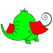 Cartoon character - 「Heart elephant.2」