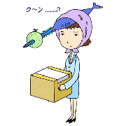 Cartoon character - 「Electric saw secretary」　