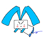 Cartoon character - 「Rabbit of blue ear」