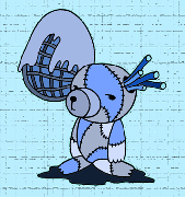 Cartoon art - 「Broken bear」