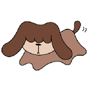 Cartoon character - 「Dog full of hairs」