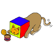 Cartoon character - 「Box cat」