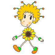 Cartoon character - 「Flower girl」　