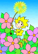 Cartoon character - 「Flower girl」　