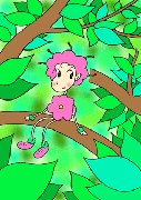Cartoon character - 「Flower girl」　