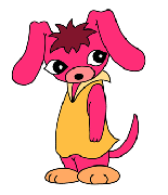 Cartoon character - 「Purple Cat」