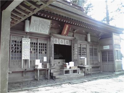 砥鹿神社奥の院