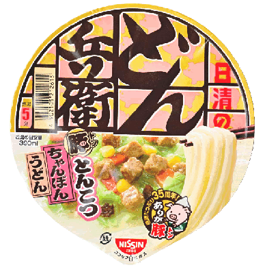 どん兵衛　豚とんこつちゃんぽんうどん