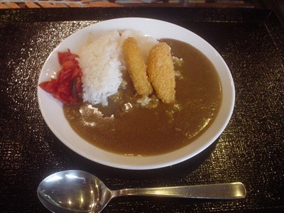 アパホテル　朝食のカレーライス（バイキング）