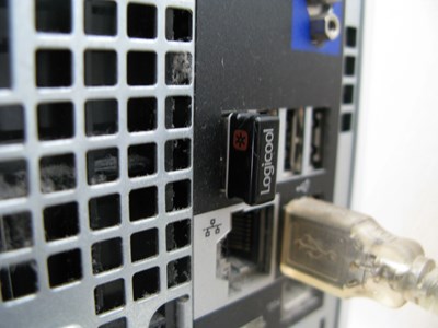 USBレシーバをDimension9200CのUSBポートへ接続