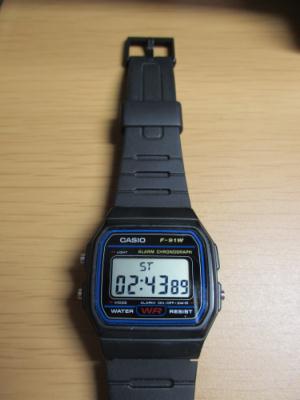 CASIO F-91W