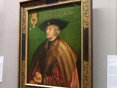 マクシミリアン１世の肖像