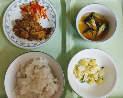 入院3日目の夕飯