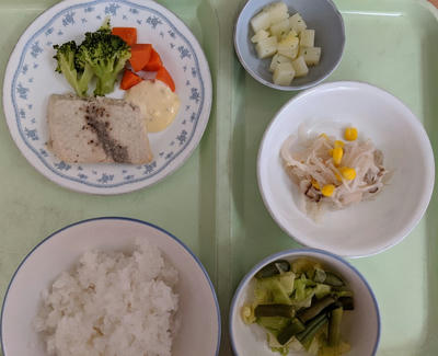 入院4日目の昼食