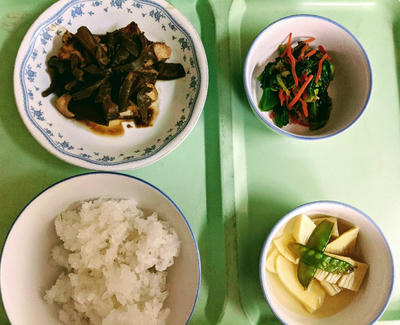 入院4日目の夕食