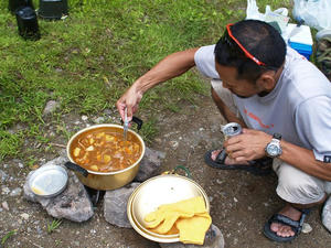 とろとろに煮込まれた極旨カレー。