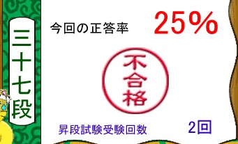 単語名人、9月17日の1回目の昇段試験前の結果 単語名人、9月17日の1回目の昇段試験前の結果