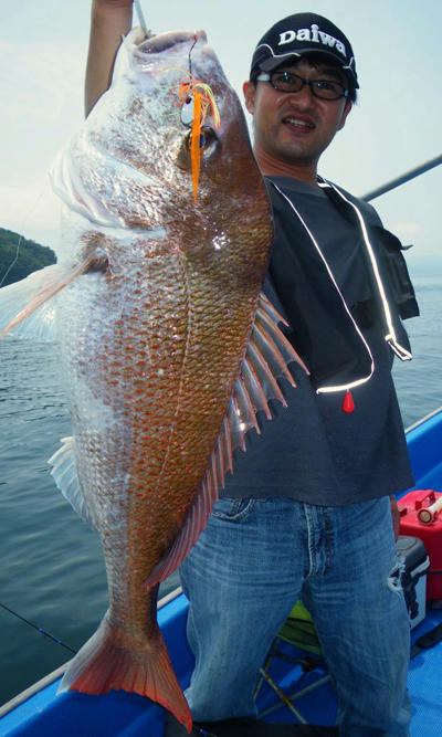 鯛ラバ　マダイ　釣果