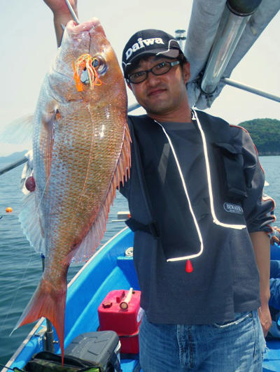 鯛ラバ　マダイ　釣果